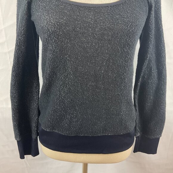 Koral Breach Open Front Sweater S Heather Gray Black Long Sleeve - Picture 5 of 12